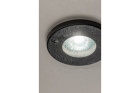  - MAREA zapuštěné stropní bodové svítidlo, IP54/IP20 kulaté, černé